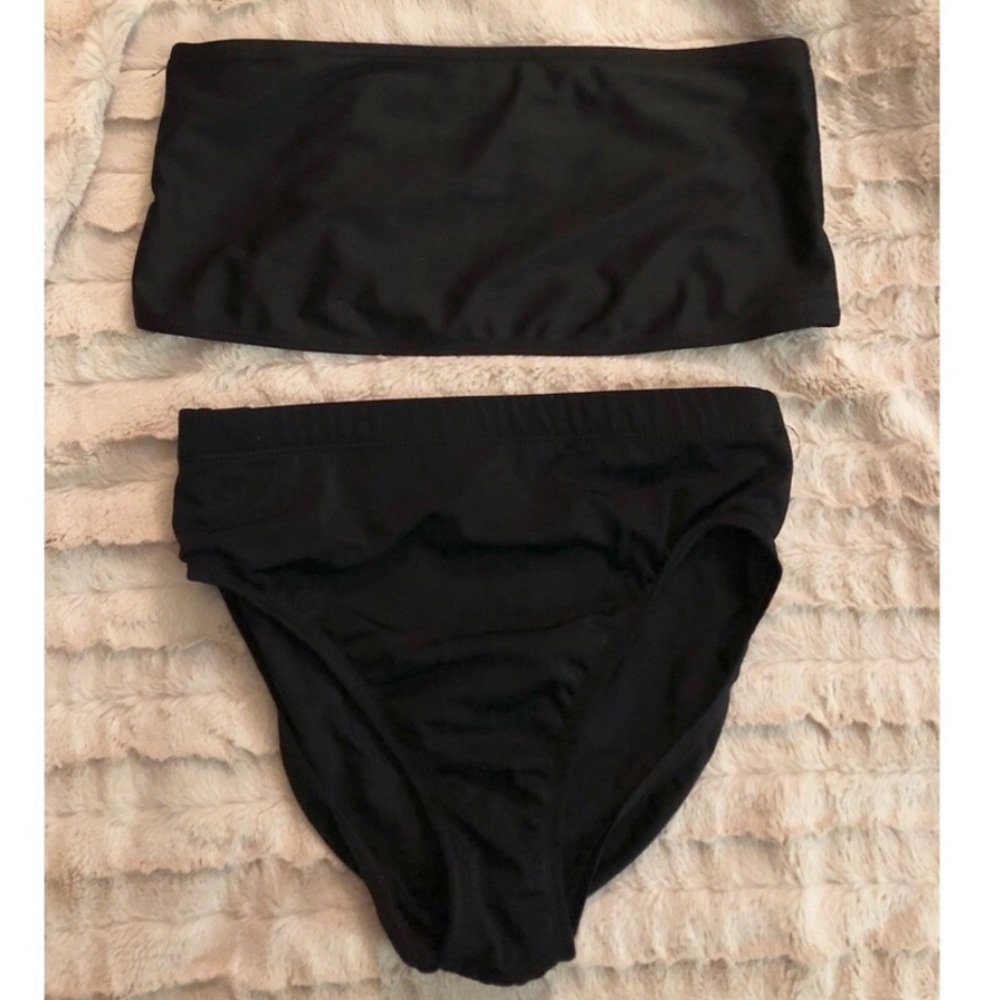 High waisted bikini bottom